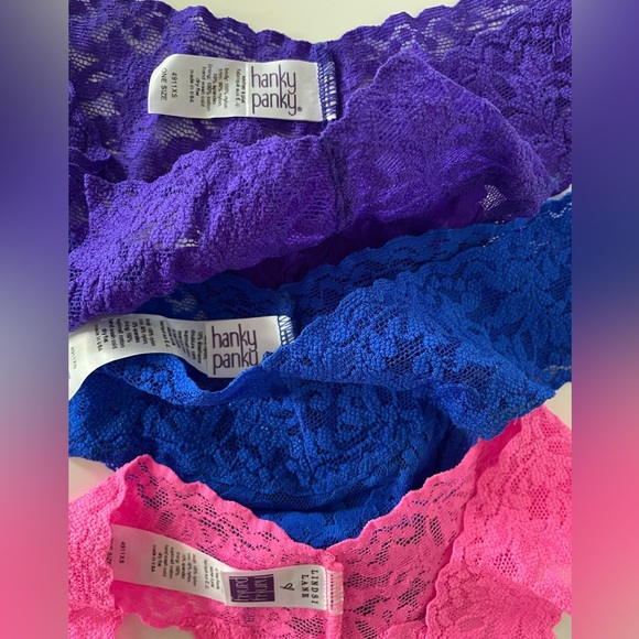 🪻Petite Lace Thong 3PK🪻 - Picture 2 of 2